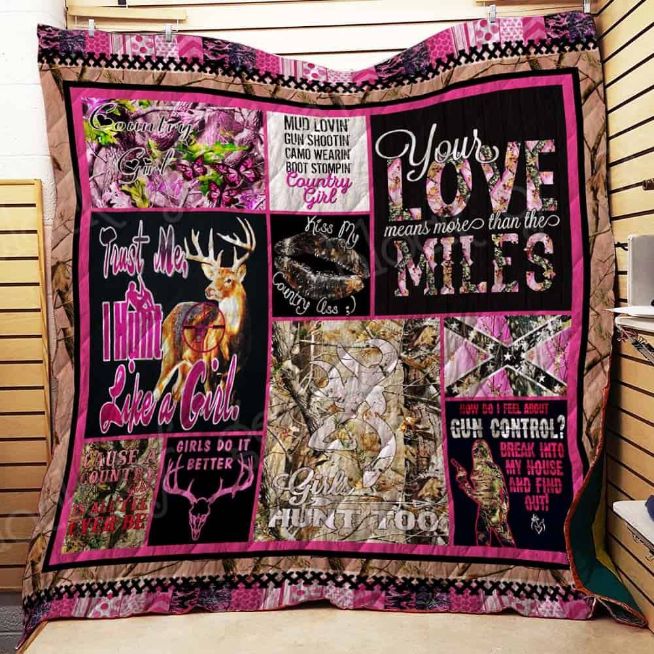 Long-distance Love Hunting Quilt Bed Set