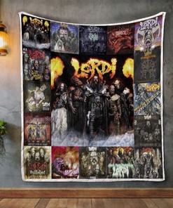 Lordi Music Album Covers Quilt Bedding Set for Fans