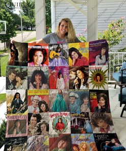 Loretta Lynn Collected Quilt Blanket - Celebrate the Life of This Country Music Icon
