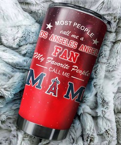 Los Angeles Angels MLB Tumbler for proud baseball moms with MLB logo
