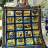 Los Angeles Chargers Quilt Bedding Set - Show Some Love for Your Team