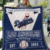 Los Angeles Dodgers LC6 Quilt Blanket - Ideal for Sports Fans