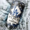 Los Angeles Dodgers MLB Tumbler spreading peace and love with custom MLB logo