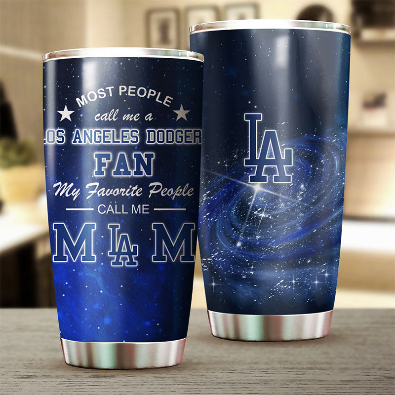 Los Angeles Dodgers Mom MLB Tumbler for Moms Who Love Baseball - Image 2
