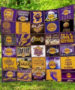 Los Angeles Lakers Quilt Blanket LC4 for Basketball Fans