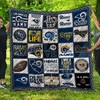 Los Angeles Rams Quilt Bedding Set LC3 with Team Colors