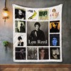 Lou Reed Album Design Quilt Blanket - Add some edge to your room with this Lou Reed Album Design quilt blanket