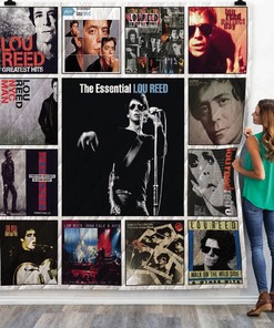 Lou Reed Compilation Album For Fans Collection Quilt Bedding Set - Must-Have Festivall Collectible