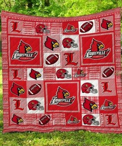 Louisville Cardinals Ncaa Quilt Bedding Set
