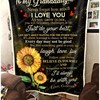 Love Filled Quilt Bedding Set for Granddaughter from Grandma