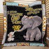 Love Gave Me the Gift of You Quilt Blanket - Beautiful Design for Your Loved One