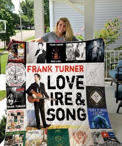 Love Ire & Song Frank Turner Fans Collection Quilt Bedding Set