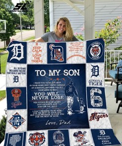 Love Letter Detroit Tigers Quilt Blanket To Showcase Love For The Team