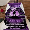 Love Message Couple To My Wife Never Forget I Love U Ur Husband Quilt Bedding Set for Wife