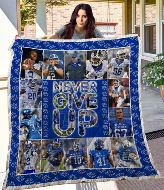 Love Quilt Blanket for Kentucky Wildcats Fans