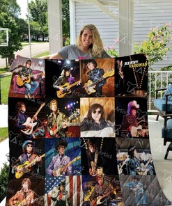 Love Quilts and Guitars? You Will Love This Guitarist Kenny Vaughan Collection Quilt Blanket
