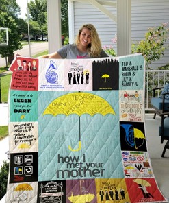 Love Quotes Lovers Must-Have How I Met Your Mother Collection Quilt Blanket