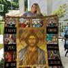 Love You To The Cross And Back - Religious Quilt Bedding Set