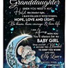 Love You to the Moon and Back Quilt Bedding Set for Granddaughter