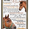 Love and Support for Horse Loving Moms Quilt Bedding Set