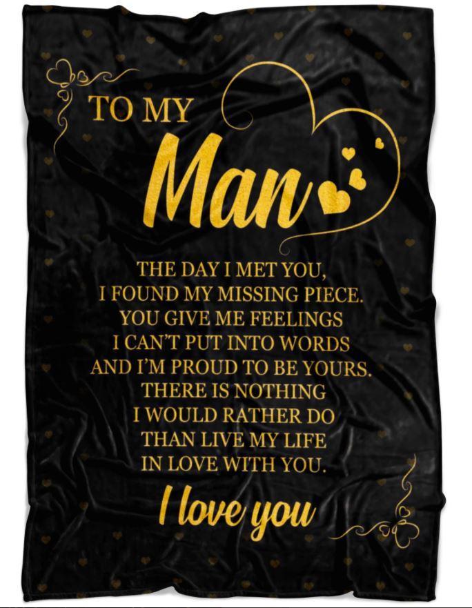 Love with You Fleece Blanket Quilt Bedding Set - Celebrate a Special Love