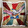 Lovely Dumbo Film Quilt Bedding Set - A Perfect Gift For Disney Fans