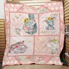 Lovely Elephant Babygirl Comfortable Quilt Blanket