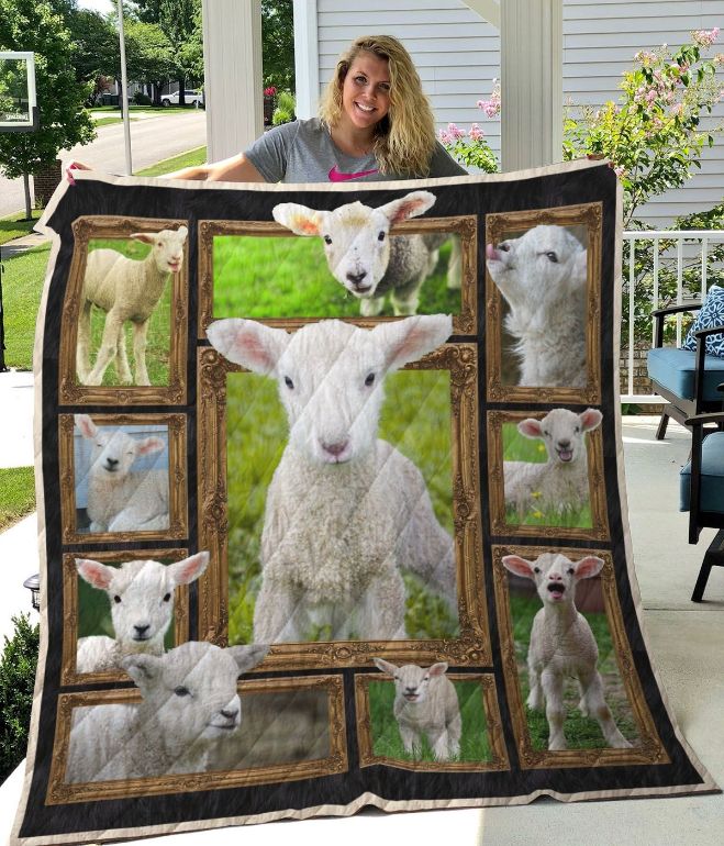 Lovely Little Lamb Perfect Gifts For Lamb Lover Quilt Blanket - Cute and Cozy Addition to Bedding Set