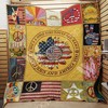 Loves Jesus and America too - Hippie Quilt Bedding Set