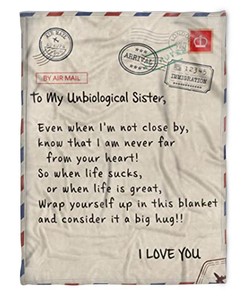 Loving Message Dear Sister One Thing In Life Quilt Bedding Set for Sisters