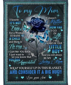 Loving Mom Wolf Quilt Bedding Set - A Gift of Love from Son to Mom