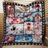 Luffy Skill One Piece Anime Quilt Bedding Set - The Must-Have Addition to Your Collection