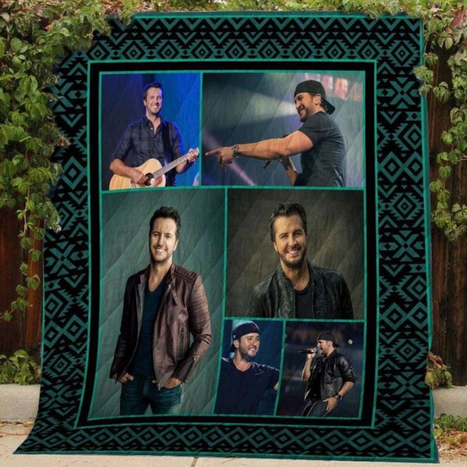 Luke Bryan 3D Personalized Customized Quilt Bedding Set Esr35 - Unique And Personalized Gift