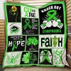 Lymphoma Awareness Quilt Bedding Set Thb823 for Cancer Awareness Supporters