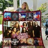Lynyrd Skynyrd Albums Vintage Quilt Blanket for Southern Rock Fans