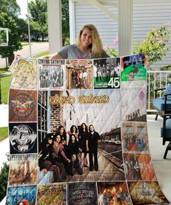 Lynyrd Skynyrd Vintage Quilt Bedding Set - Take it easy with this vintage Lynyrd Skynyrd quilt bedding set