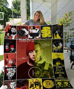 M Twenty One Pilots Quilt Bedding Set for Fans Ver 17