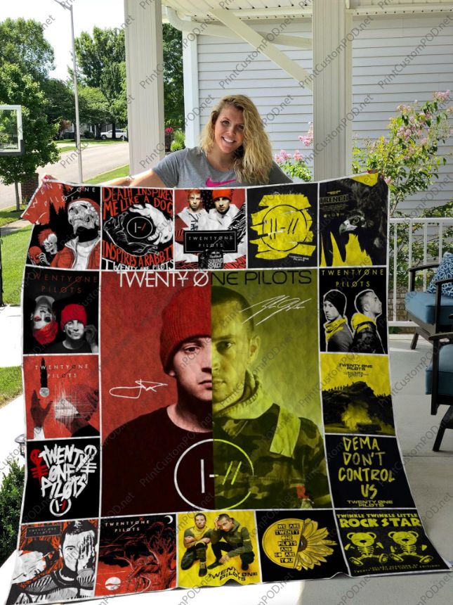M Twenty One Pilots Quilt Bedding Set for Fans Ver 17
