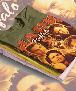 MARK RUFFALO Vintage Tee - Fan Homage Tshirt for Fans of the Actor