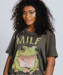 MILF Meme Shirt: Unisex Tee for Humor Frog Lovers