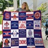 MTL Hockey Montral Canadiens Collection Quilt Bedding Set with Bed Set for Boys