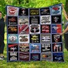 M-U-S-T-A-N-G Quilt Bedding Set for Boys with Quilt Blanket Baby