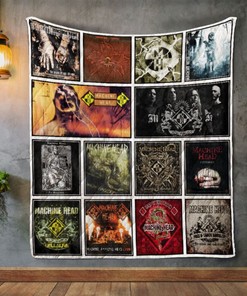 Machine Head Band Album Quilt Bedding Set - A Must-Have For Fans Of This Metal Band