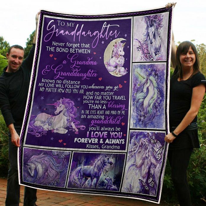 Magical Unicorn Quilt Bedding Set for Granddaughter from Grandma
