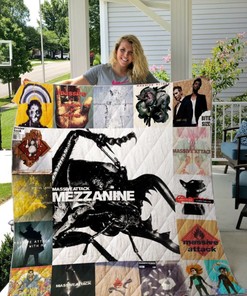 Maive Attack Albums Collection Quilt Bedding Set for Fans