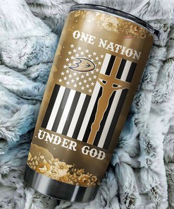 Make a Statement with This One Nation Under God Ducks NHL Tumbler