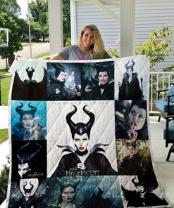 Maleficent Angelina Jolie Collection Quilt Bedding Set for Fans