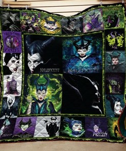 Maleficent Character Quilt Bedding Set for Teens