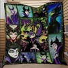 Maleficent Fanart Quilt Bedding Set - Ideal for Disney Fans