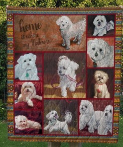 Maltese 10 Tlq0036 Quilt for Dog Lovers
